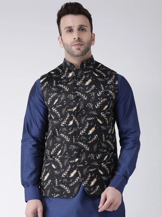 Hangup Men Standard Printed Men's Indian Wear-Reversible115A114ANehru