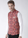 Hangup Men Standard Printed Men's Indian Wear-22APrintedNehru