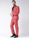 Hangup Men Standard Solid Men Formalwear-CherryBlazer