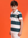 Lil Tomatoes Boys Cotton Polo T-shirt-GBT-S24-1406_TEAL_30