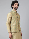 Hangup Men Standard Embroidered Men's Indian Wear-202A_Emb_Nehru