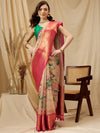 Cultural Wonder Glow Saree-SZ-DGBOX-PE-2138