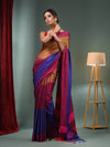 Multicolour Blended Silk Handwoven Soft Saree-MA50BSL01530144