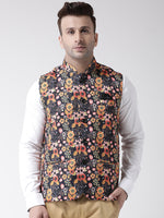 Hangup Men Standard Printed Men's Indian Wear-150A_Printed_Nehru