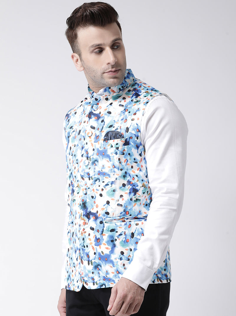 Hangup Men Standard Printed Men's Indian Wear-152A_Printed_Nehru