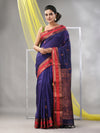 Purple Silk Matka Soft Saree With Paisley Motifs-MA57SLMT331760027