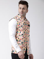 Hangup Men Standard Printed Men's Indian Wear-154A_Printed_Nehru