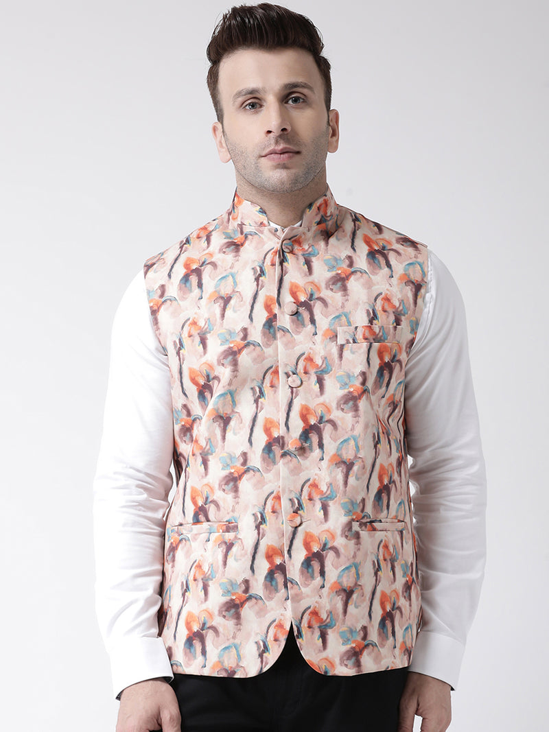 Hangup Men Standard Printed Men's Indian Wear-156A_Printed_Nehru