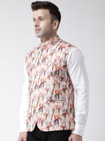 Hangup Men Standard Printed Men's Indian Wear-156A_Printed_Nehru