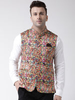 Hangup Men Standard Printed Men's Indian Wear-158A_Printed_Nehru