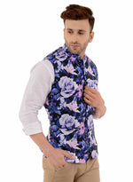 Hangup Men Standard Printed Men's Indian Wear-15APrintedNehru