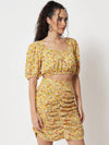 Yellow Printed Co-ord Set