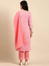 Women's Pink Tie Dye Kurta Set-GW-215-Pink