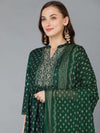 Ahika Women Silk Blend Woven Design Kurta-PKSKD1777_XS