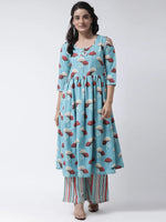 Hangup Women Standard Printed Indian Ethnic Set-W12_2Pc_KurtaSet