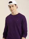 Dillinger Purple Solid Regular T-shirt