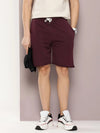 Dillinger Maroon Solid shorts