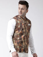 Hangup Men Standard Printed Men's Indian Wear-165A_Printed_Nehru