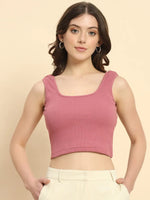 Pink Bustier Top