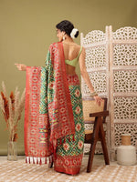 Subtle Modern Luxury Saree-SZ-DGIKKAT-GN-2308