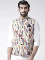 Hangup Men Standard Printed Men's Indian Wear-99APrintedNehru