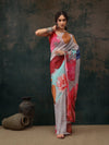 Refined Classic Drape Saree-SZ-JUHI-MULTI-2260