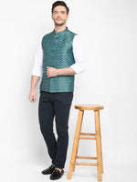 Hangup Men Standard Printed Men's Indian Wear-170A_PrintedDup_Nehru