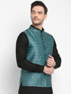 Hangup Men Standard Printed Men's Indian Wear-170A_Printed_Nehru