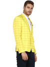 Hangup Men Standard Checkered Men Formalwear-D15CheckBlazer