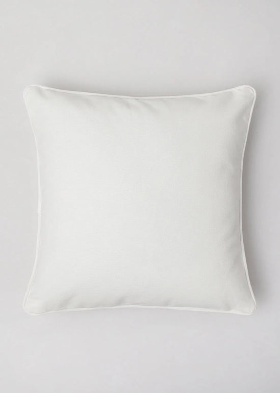 Solid white 100% cotton plain cushion cover for sofa-21121161614