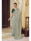 Womens Premium Fashion Ethnic Green Color Saree-MLSHWSA2154GRN0ONE