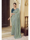 Womens Premium Fashion Ethnic Green Color Saree-MLSHWSA2153GRN0ONE