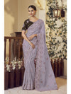 Womens Premium Fashion Ethnic Purple Color Saree-MLSHWSA2151PUP0ONE