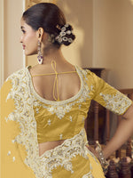 Womens Premium Fashion Ethnic Yellow Color Saree-MLSHWSA2134YLW0ONE