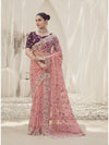 Womens Premium Fashion Ethnic Purple Color Saree-MLSHWSA2115PUP0ONE