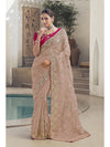 Womens Premium Fashion Ethnic Pink Color Saree-MLSHWSA2112PNK0ONE