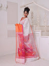 Off White Matka Soft Saree With Resham Pallu-MA64MT402260010