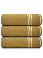 Athom Living Diagonal Stripe Terry Towel Pack of 3-DST-GGG