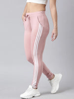 Women Solid Slim Fit Peach Track Pant-AF-1612-Peach