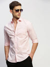 Men Pink Solid Shirt-FERRERO-1669-Pink