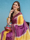 Eternal Vintage Aura Saree-SZ-DGRANGOLI-YL-2075