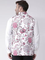 Hangup Men Standard Printed Men's Indian Wear-76APrintedNehru