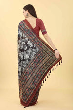 Nature’s Harmony Attire Saree-SZ-ANIKA-MUL-1407