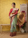 Ethnic Empress Charm Saree-SZ-DGBOX-GN-2136