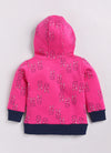 Mimino Full Sleeve Printed Baby Girls Sweatshirt