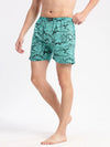 Men Printed Turquoise Blue Boxer-AM-141-2-Turquoiseblue