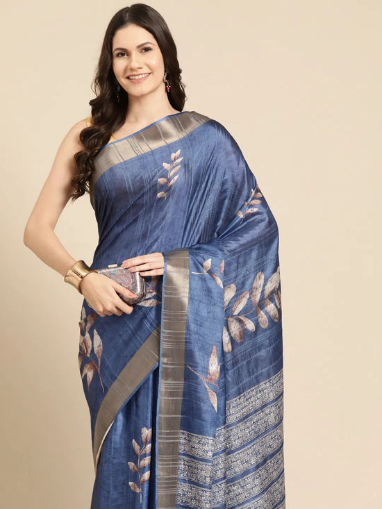 Luxurious Embellished Aura Saree-SZ-INAYA-BU-2002