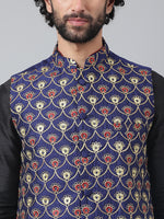 Hangup Men Standard Embroidered Men's Indian Wear-189A_Emb_Nehru