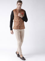 Hangup Men Standard Printed Men's Indian Wear-18APrintedNehru