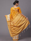 Saree Mall Women's Bhagalpuri  Yellow Printed Designer Saree With Blouse Piece-18WOM18905